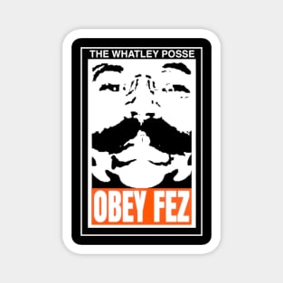 OBEY FEZ -Original Magnet