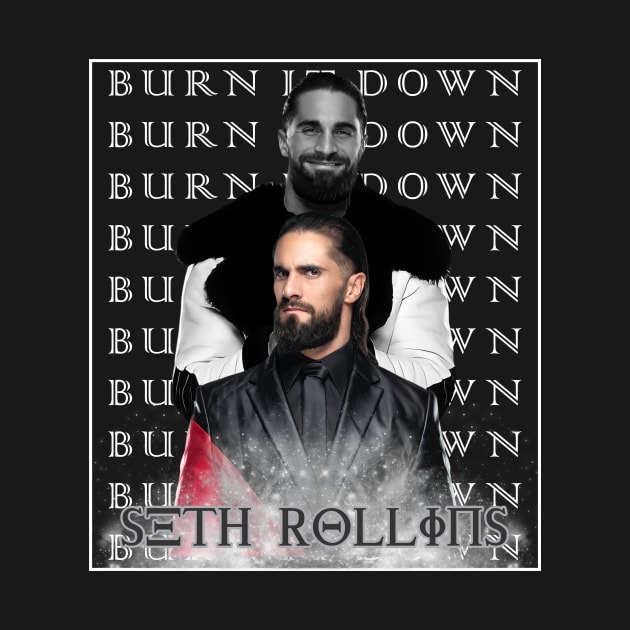 vintage seth rollins by Kevindoa