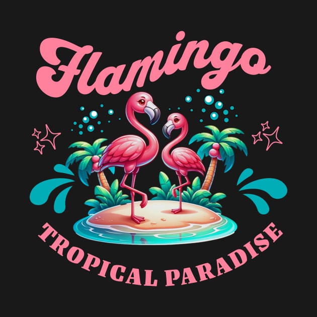 Flamingos by Ayzora Studio