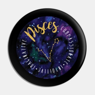 Pisces Zodiac Pin