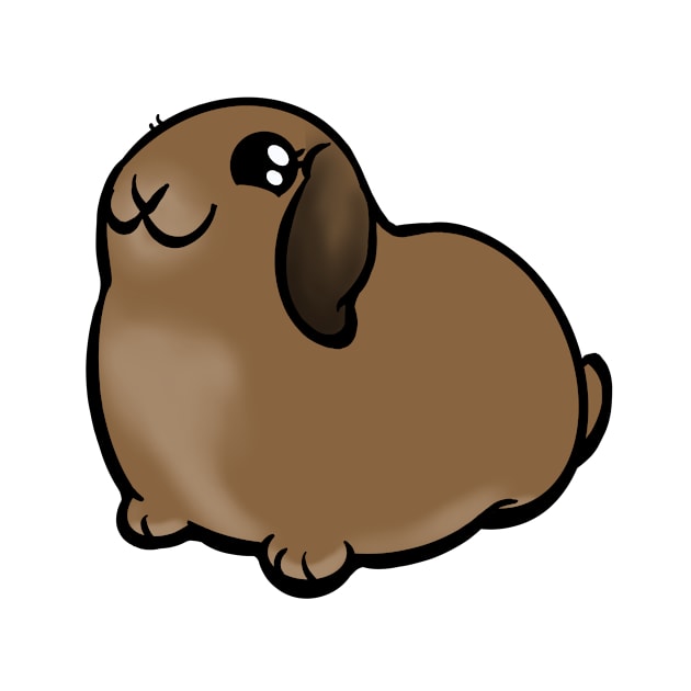 Brown Lop Bunny Rabbit Coney by RJKpoyp