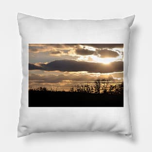 Sun Peeking Out Pillow