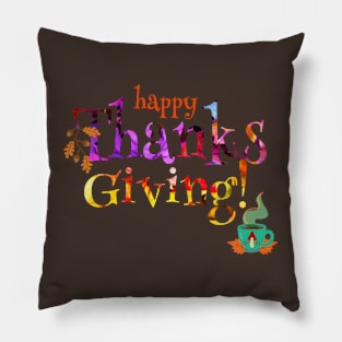 Happy Thanksgiving Pillow