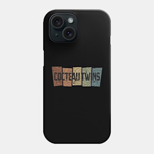 Cocteau Twins Retro Pattern Phone Case