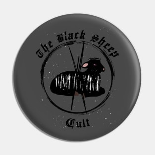 The Black Sheep Cult Sacrificial Lamb Pin