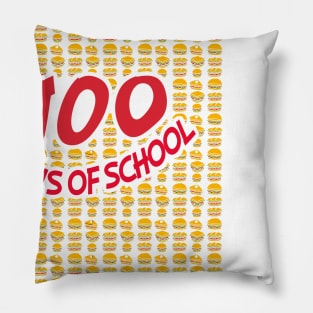 100 Days Of School Pillow