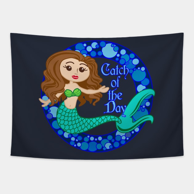 Catch of the Day Tapestry by DavesTees