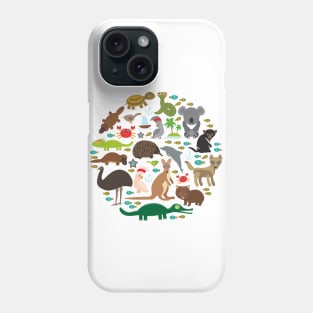 Australian Animals 4 Phone Case