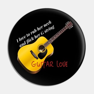 Guitar Love Pin