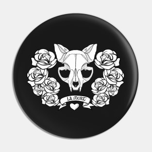 La Mort (white) Pin