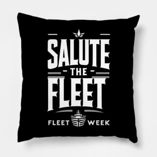 Salute the Fleet: Celebrating Fleet Week Pillow