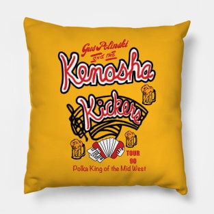 Kenosha Kickers the Polka King Pillow