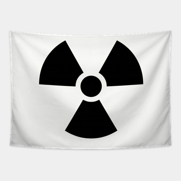 Warning Ionizing Radiation Tapestry by rupertrussell