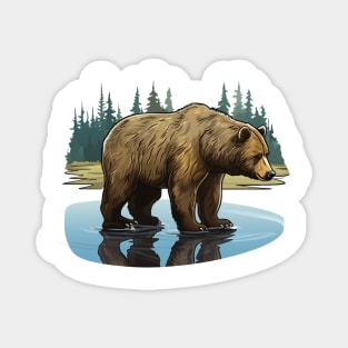 Bear Grazer Magnet