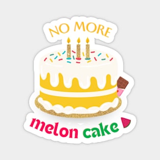 Melon cake - Demi Lovato Magnet