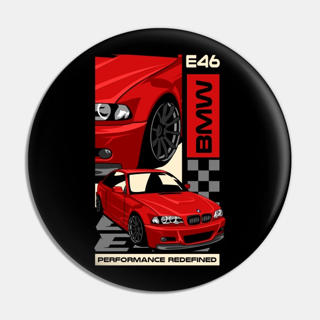 BMW Heritage Pin by Harrisaputra