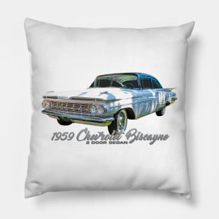 1959 Chevrolet Biscayne 2 Door Sedan Pillow