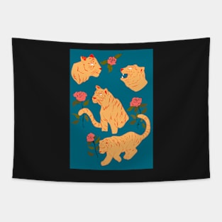 Cute tigers Tapestry