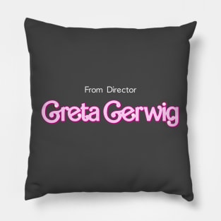 From director Greta Gerwig Barbie Movie Pillow