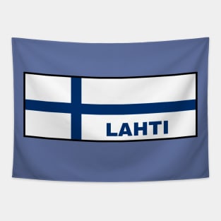 Lahti City in Finnish Flag Tapestry