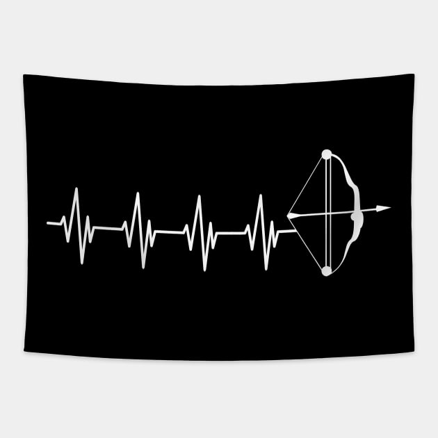 Archery Heartbeat w Tapestry by KC Happy Shop