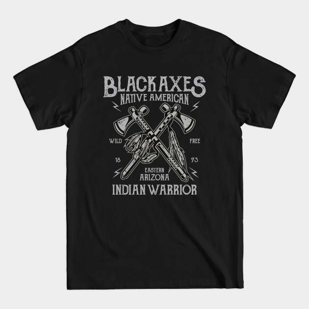 Discover Black Axes Native American - Native American - T-Shirt