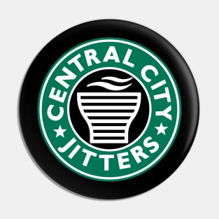 Central City Jitters Pin