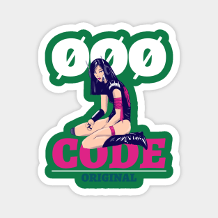 Code Girl Magnet