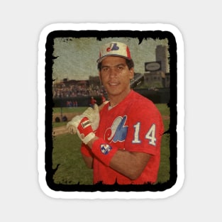 Andres Galarraga in Montreal Expos Magnet