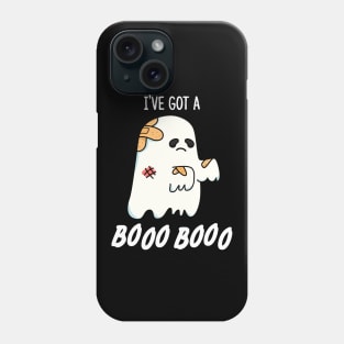 I've Got A Boo-Boo Cute Ghost Pun. Phone Case