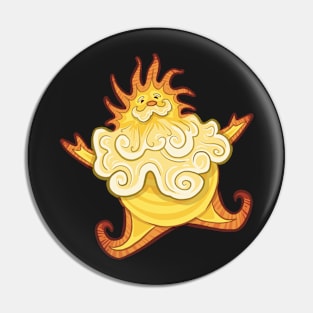 Sun Friend Pin