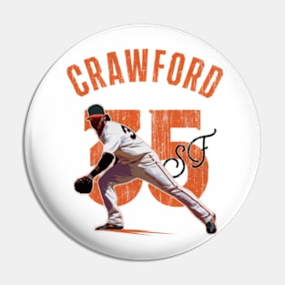 Brandon Crawford San Francisco Arch Pin