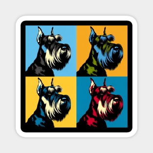 Giant Schnauzer Pop Art - Dog Lover Gifts Magnet