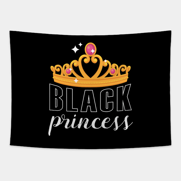 Black Princess - Gift afro african pride Tapestry by giftideas