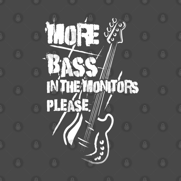 More Bass in the Monitors! by Mi Bonita Designs