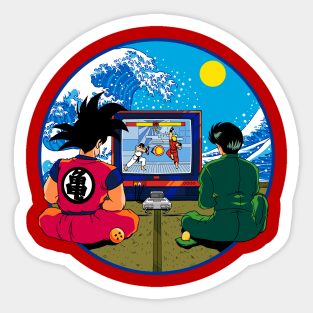 given anime stickers teepublic