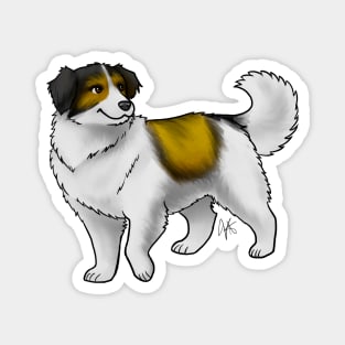 Dog - Tornjak - Tri-color Magnet