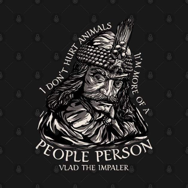 Funny Vlad the Impaler by Emmi Fox Designs