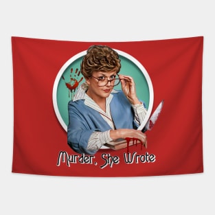 Murder She Wrote Tapestry