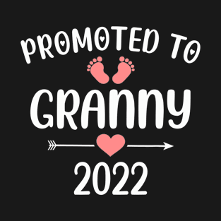 Promoted to granny 2022 - 1st time granny T-Shirt