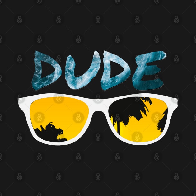 Dude Summer Sunglasses by Glenn Landas Digital Art