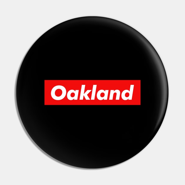 Oakland Pin by monkeyflip