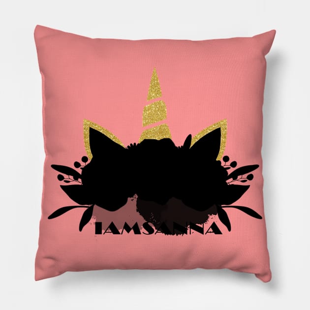 I am Sanna Pillow by Flossy