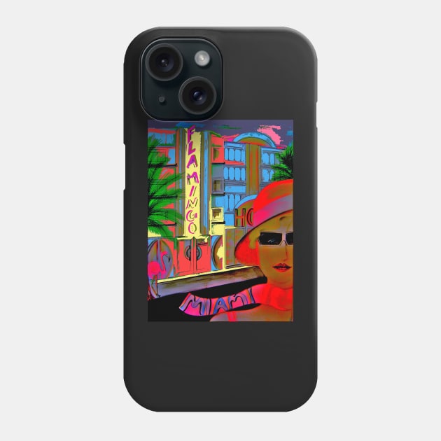 Miami,,House of Harlequin Phone Case by jacquline8689