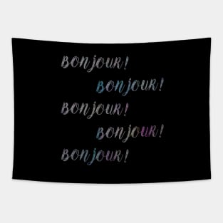 Bonjour! Bonjour! Tapestry