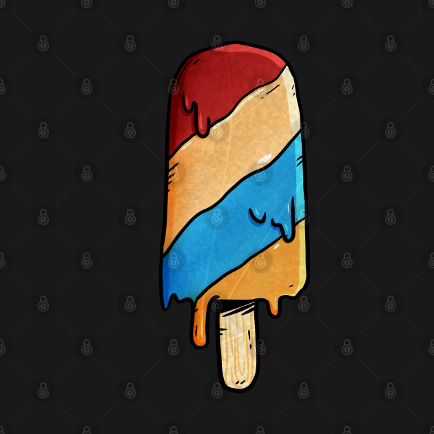 Summer Vibes with  cool Popsicle by A Comic Wizard