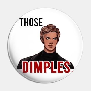 Those dimples | Aaron Warner Shatter me series Tahereh Mafi Pin