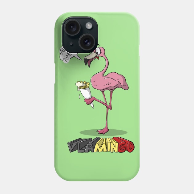 Vlamingo Phone Case by BanjoofJustice