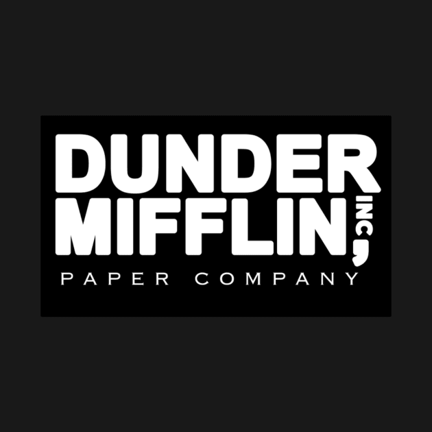 DUNDER MIFFLIN paper company - the office by digitalsbyannnn