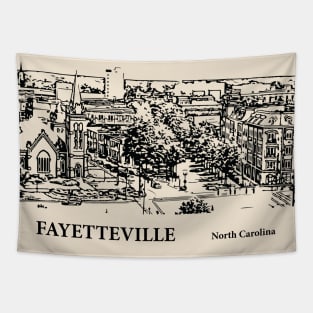 Fayetteville - North Carolina Tapestry